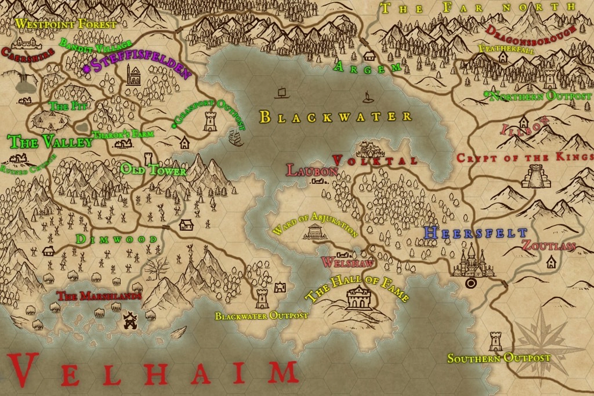 Map of Velhaim